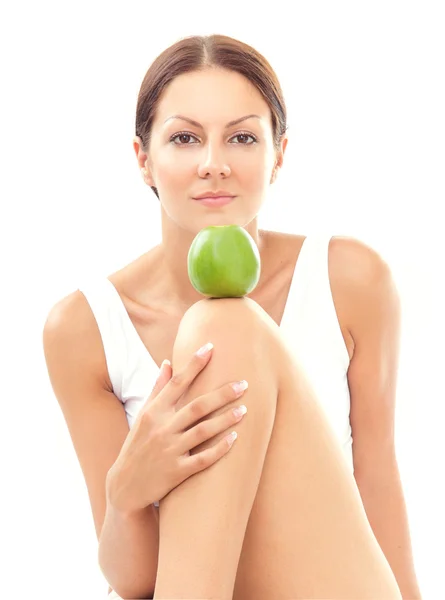 Vrouw met een gezonde huid — Stockfoto