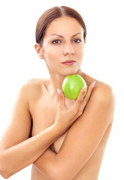 Vrouw met een gezonde huid — Stockfoto