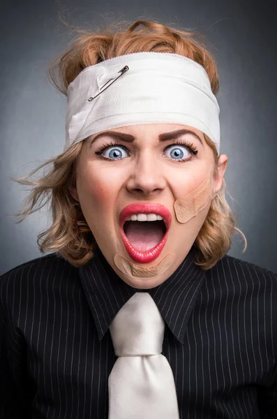 Funny woman — Stock Photo, Image