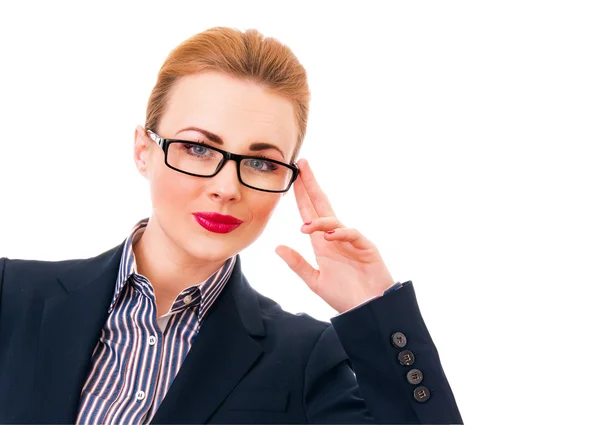 Woman, studio shot — Stock Photo, Image