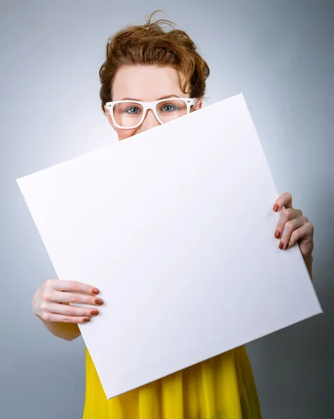 Expressive woman — Stock Photo, Image