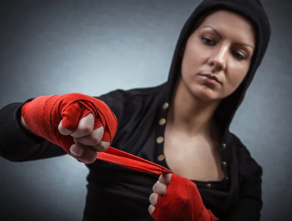 Sports woman — Stock Photo, Image