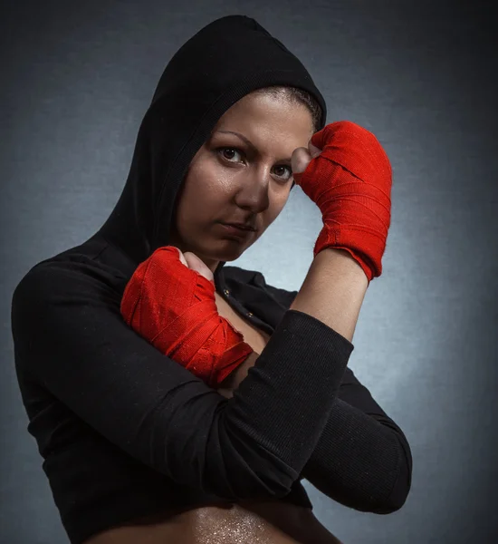 Mujer deportiva — Foto de Stock