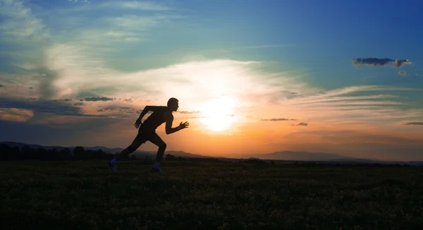 Sportovní muž — Stock fotografie