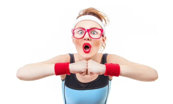 Mujer deportiva — Foto de Stock