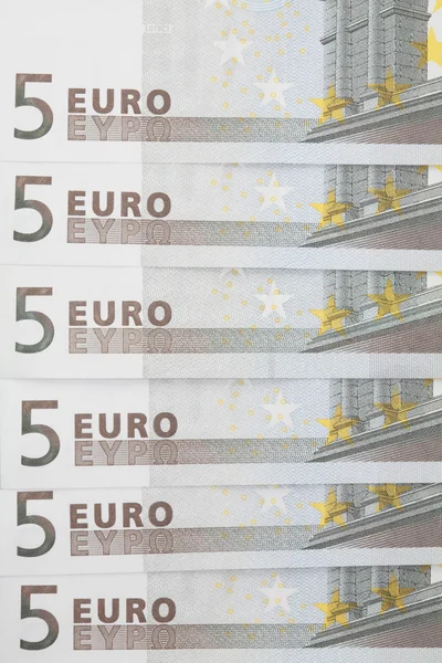 Billetes de 5 euros . —  Fotos de Stock