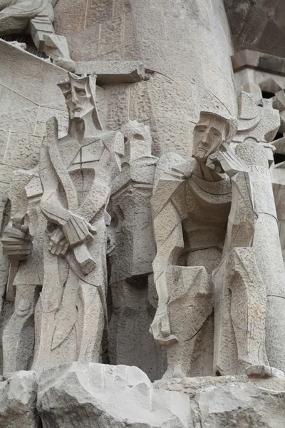 Sagrada Família. Dados numéricos .. — Fotografia de Stock