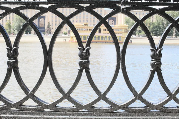 Iron fence. — Stock Photo, Image