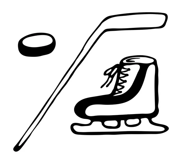 Eishockey — Stockvektor