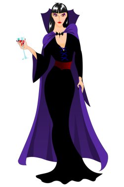 halloween Vampire içme kan