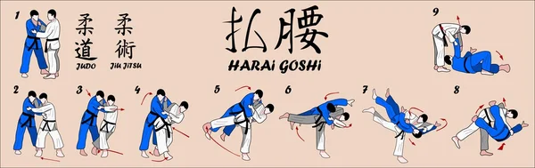 Judo süpürme hip atmak