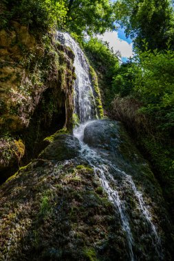 şelale taş Manastırı, zaragoza, İspanya.