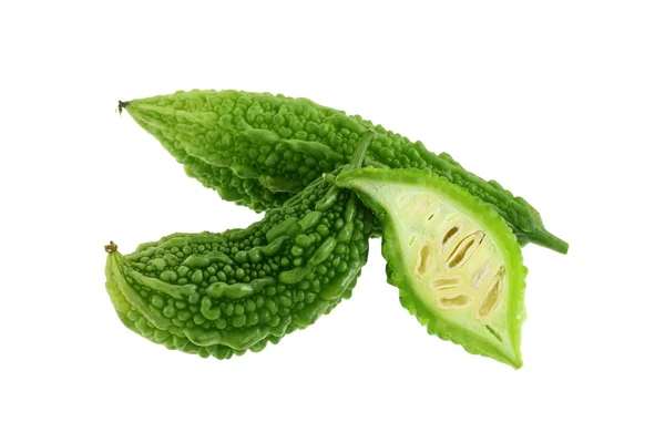 Friss zöld keserű uborka (Balsum körte) — Stock Fotó