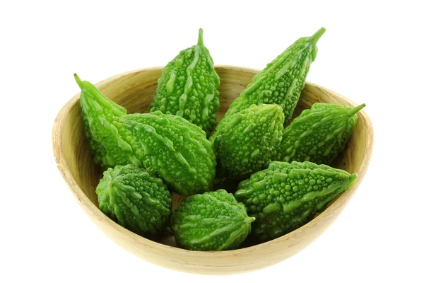 Pepino Amargo Verde Fresco (Peral de Balsum ) — Foto de Stock