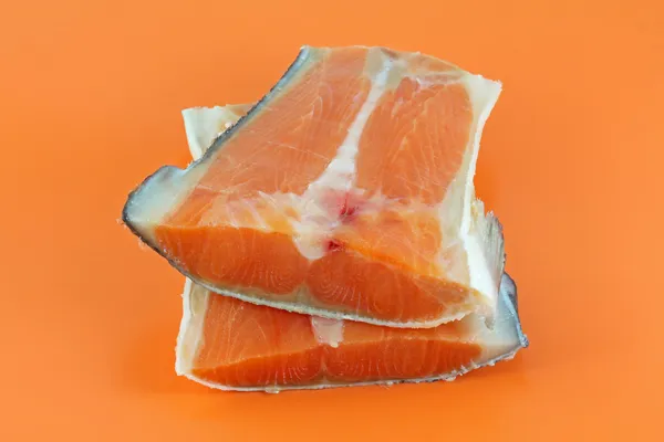 Fresh raw salmon — Stock Photo, Image