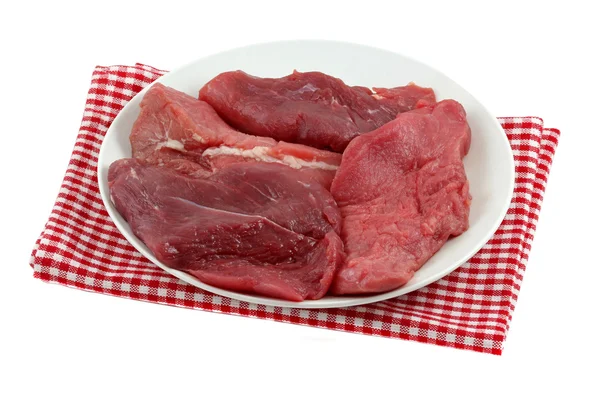 Ostrich meat - sirloin steak — Stock Photo, Image