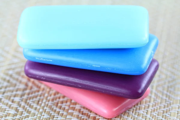 Ręcznie robione masło shea i gliceryna mydło — Zdjęcie stockowe