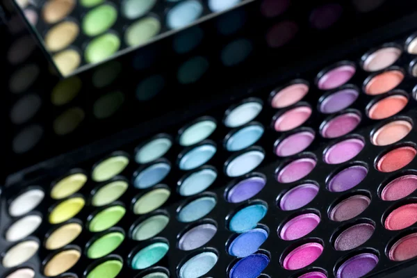 Professional multicolor Eyeshadow Palette — Stock Photo, Image