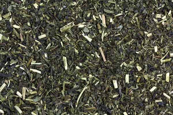 Organic Japanese Green tea with Jasmine — Stock Photo, Image