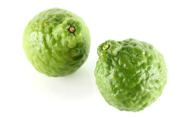 Frisk och glänsande Kaffer lime — Stockfoto