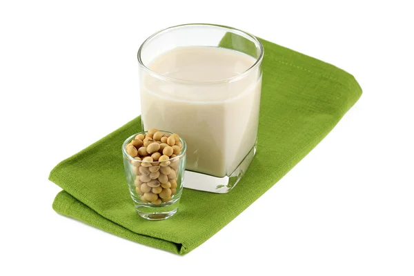 Fresh Soy Milk (Soybean Milk, Soya) — Stock Photo, Image