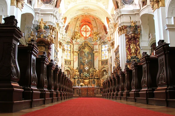 Durnstein Abbey (Stift Durnstein), Austria — Stock fotografie