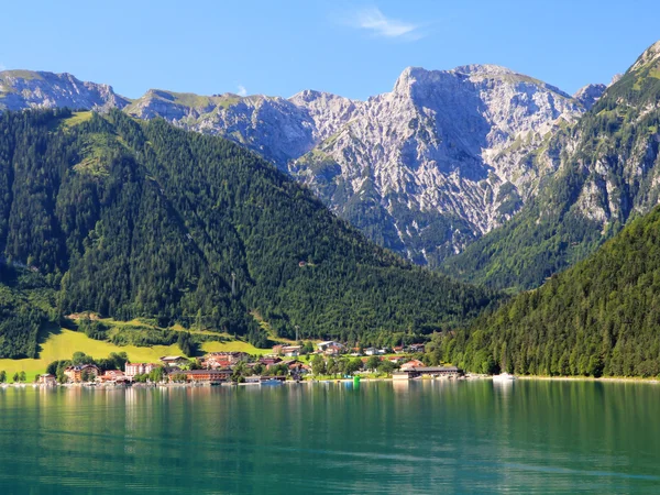 Peaceful view of the Achensee Lake in Austria — Stock Photo, Image