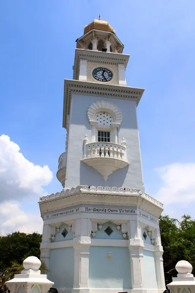 Queen Victoria Memorial Clock Tower, Penang — Stock Photo, Image