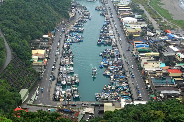 De grote haven - de haven van suao, taiwan — Stockfoto