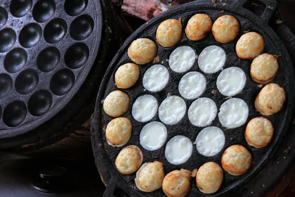 Tatlı Tay tatlı: Hindistan cevizi sütü puding — Stok fotoğraf