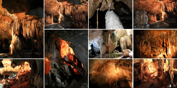 拉瓦洞穴在北碧府，泰国 — 图库照片