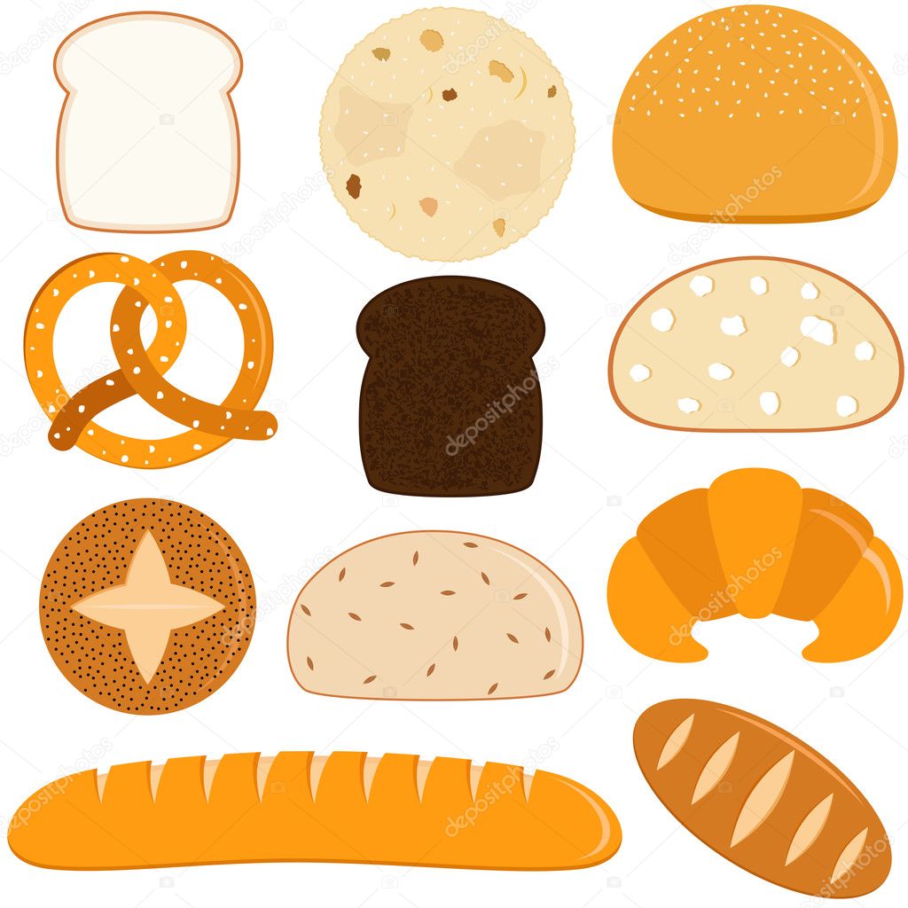 Different kinds of Bread