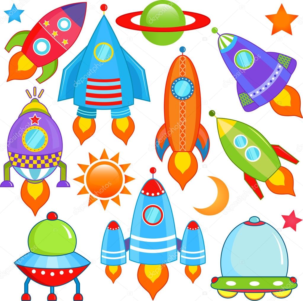 Spaceship, Spacecraft, Rocket, UFO