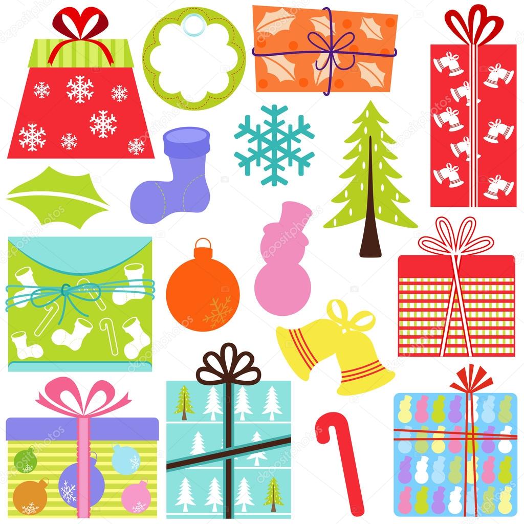 Gift Boxes (present), Christmas theme