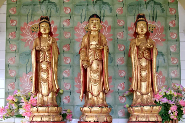 Avalokiteswara - kuan yin 像 - kek lok シ寺、ペナン マレーシア — ストック写真