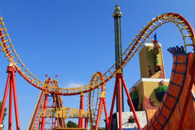 Boomerang - wiener prater, silindir coaste