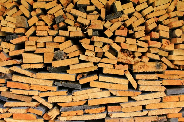 Een stapel van multifunctionele hout — Stockfoto