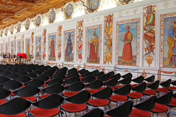 The Spanish Hall at Schloss Ambras Castle — Stock Photo, Image