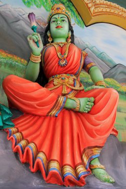 Lakshmi (hindu Tanrıça zenginlik, servet, refah güzellik)