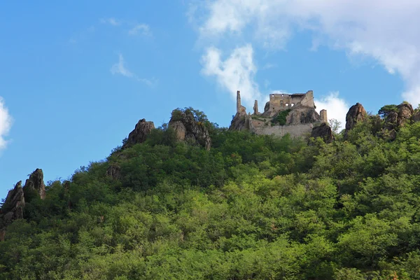 Ruïnes van durnstein kasteel — Stockfoto