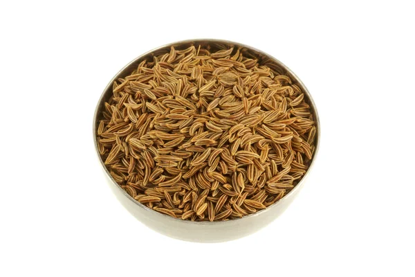 Dried aromatic herb : Caraway seeds — Stock Photo, Image