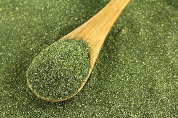 Japanskt grönt te pulver, matcha te — Stockfoto