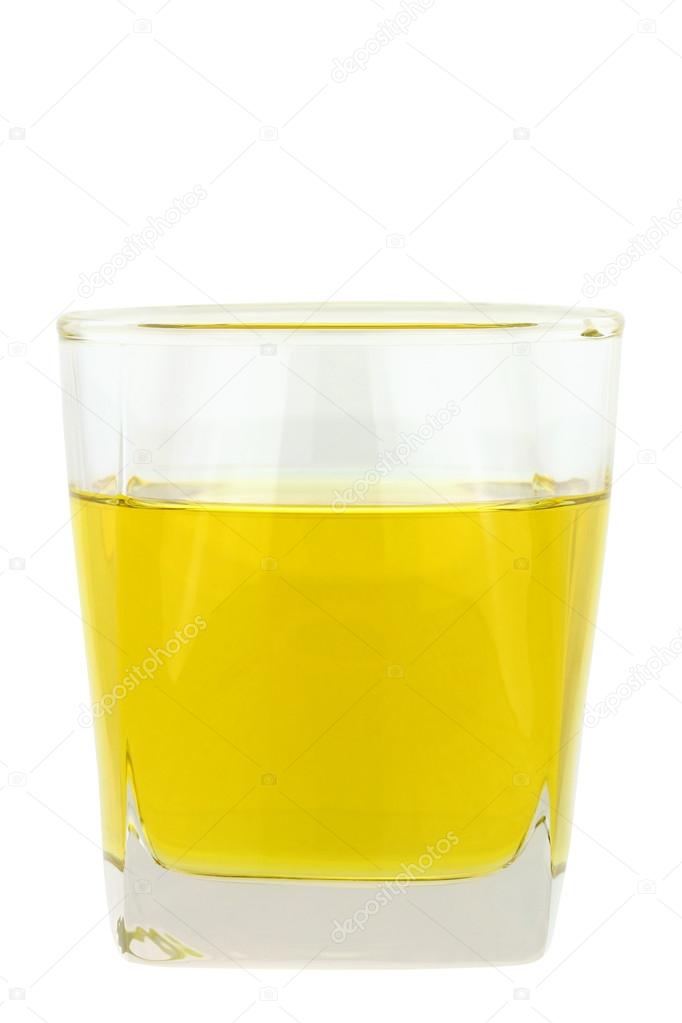A glass of Cooking Oil