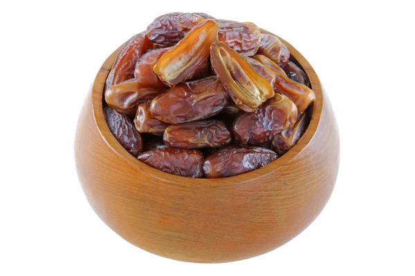 Natural dried Deglet Nour dates — Stock Photo, Image