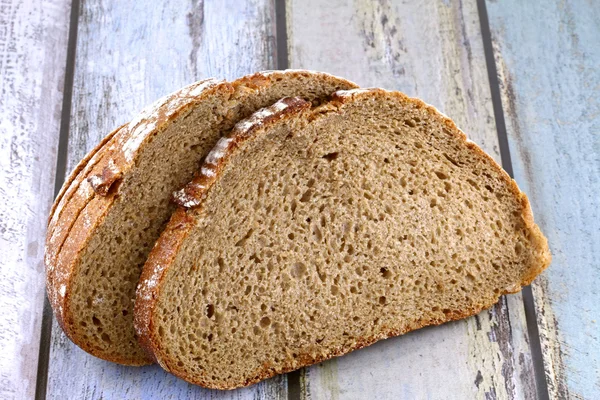 통 밀 갈색 빵 — 스톡 사진