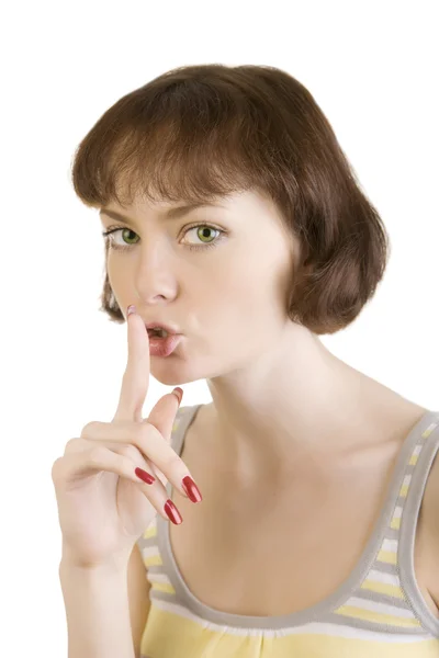 Hush, secret — Stock Photo, Image