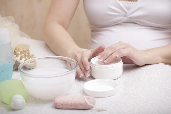 Wellnessbehandlung für die Hand — Stockfoto