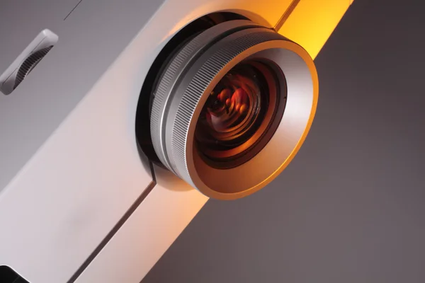 Home theater projector met ruimte voor tekst — Stockfoto