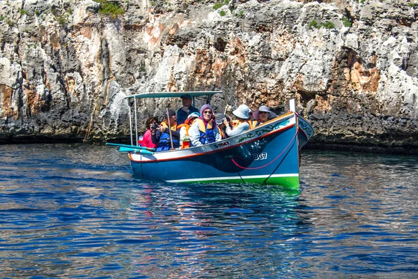 Laguna azul malta — Fotografia de Stock