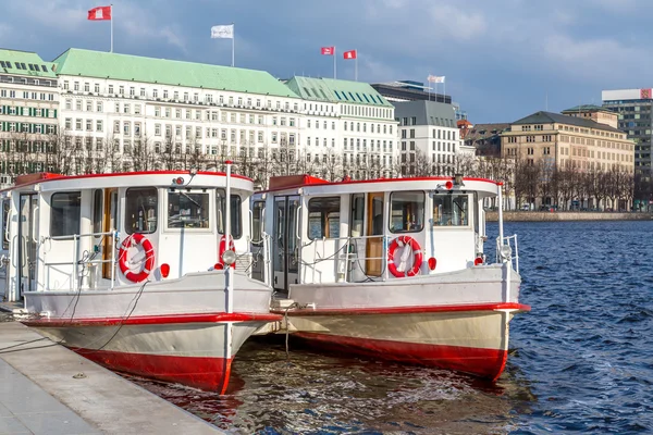 Hamburg Alster — Fotografie, imagine de stoc